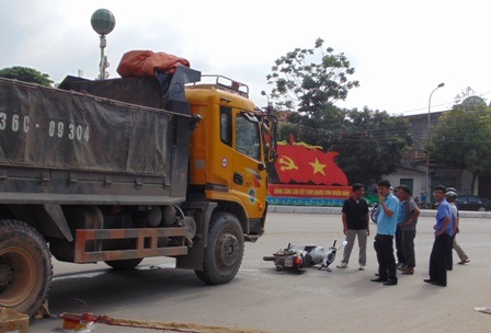 Hiện trường vụ tai nạn