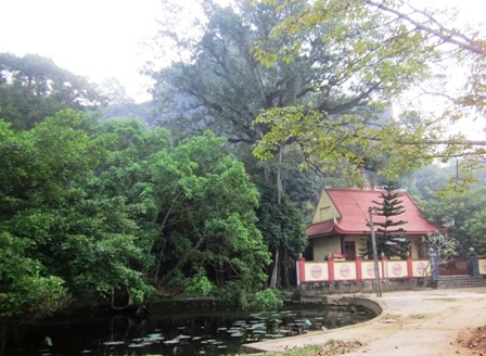 Làng Đông Sơn có cấu trúc theo kiểu làng thuần nông. Vị thế của làng cho phép phát huy triệt để lợi thế của kinh tế ruộng nước và đất đồi. Hệ thống di tích: đình, chùa, miếu được tạo dựng và phân bố hợp lý tạo nên những cảnh bình dị giếng nước mái đình rất đỗi thân thương.