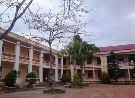 Trường THCS xã Định Hòa, huyện Yên Định nơi em Anh theo học