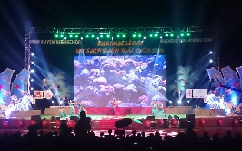 Khu du lịch Hải Tiến mới khai trương hè năm 2016