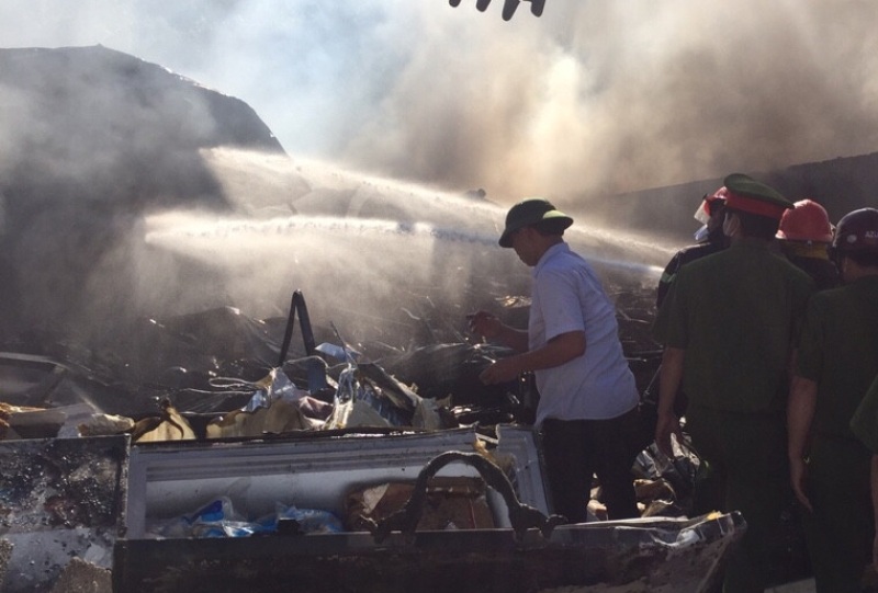 Nhiều tài sản đã bị thiêu rụi