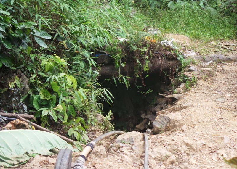 Hang Nước đã tồn tại hàng chục năm nay