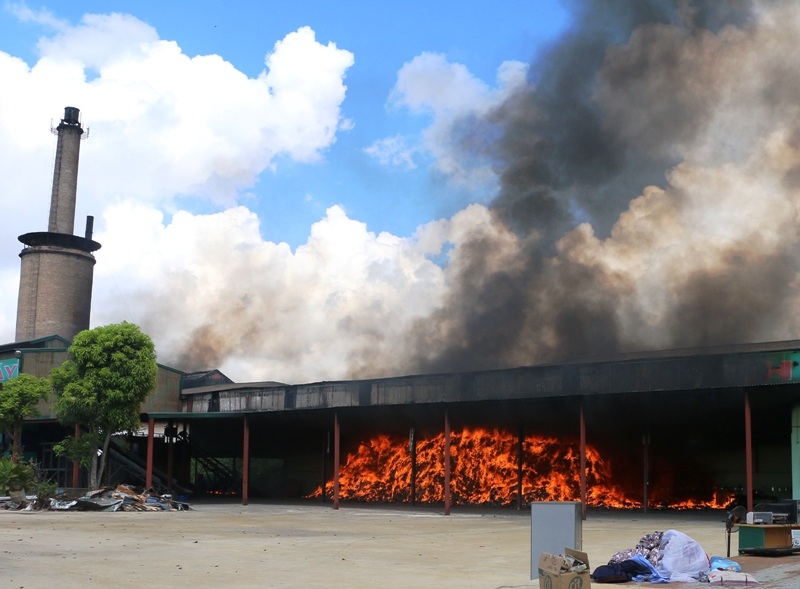 Hiện trường vụ cháy