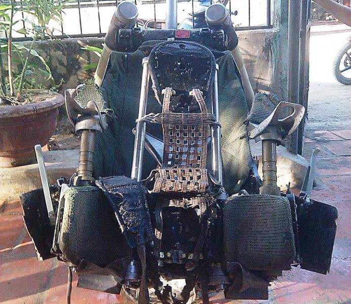 Chiếc ghế được ngư dân phát hiện