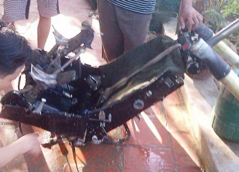 Chiếc ghế được nghi là của máy bay gặp nạn