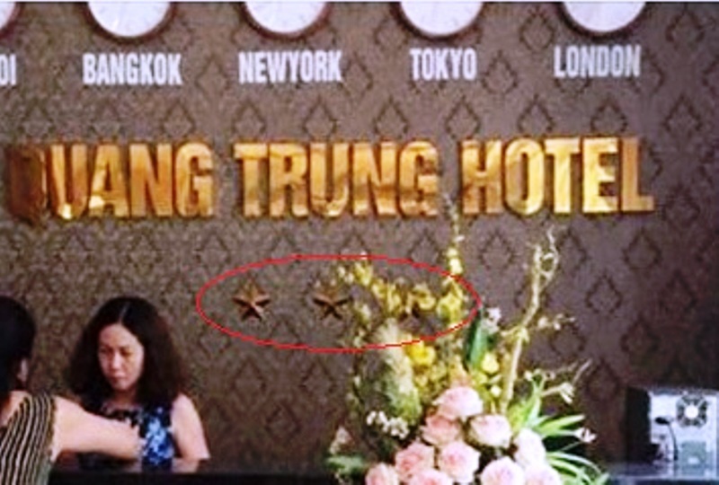 Thanh Hóa: Xử phạt cơ sở lưu trú bị tố đuổi khách, “tự phong sao” - 1 Cơ sở lưu trú chưa được thẩm định nhưng tự phong khách sạn 3 sao