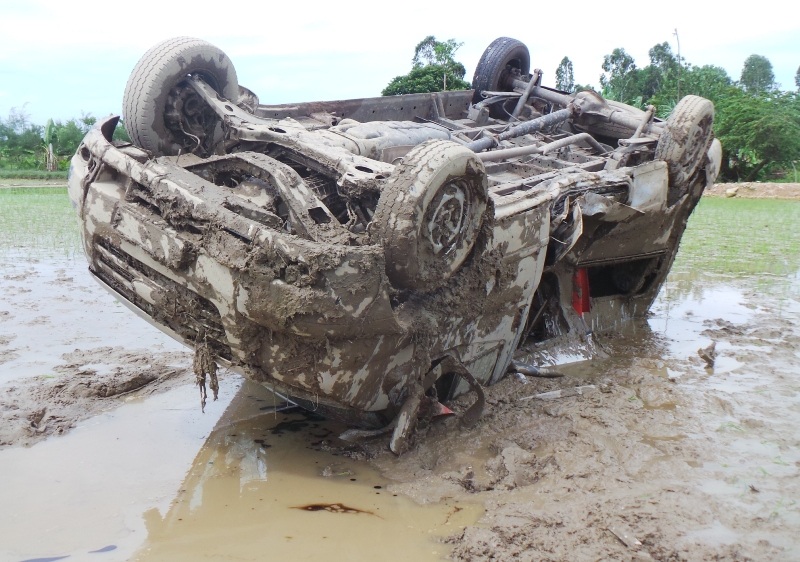 Hiện trường vụ tai nạn