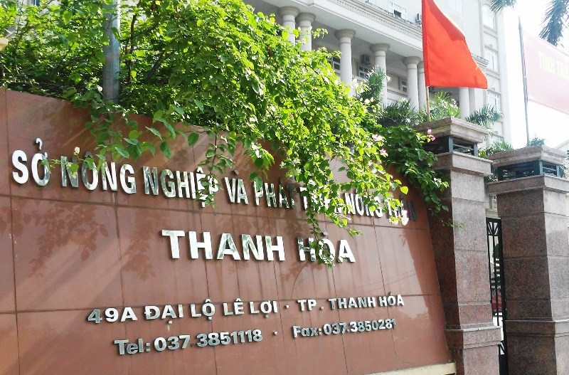 Thanh Hóa giải trình việc Sở NN&PTNT có tới 8 phó giám đốc - 1 Sở NN&PTNT Thanh Hóa