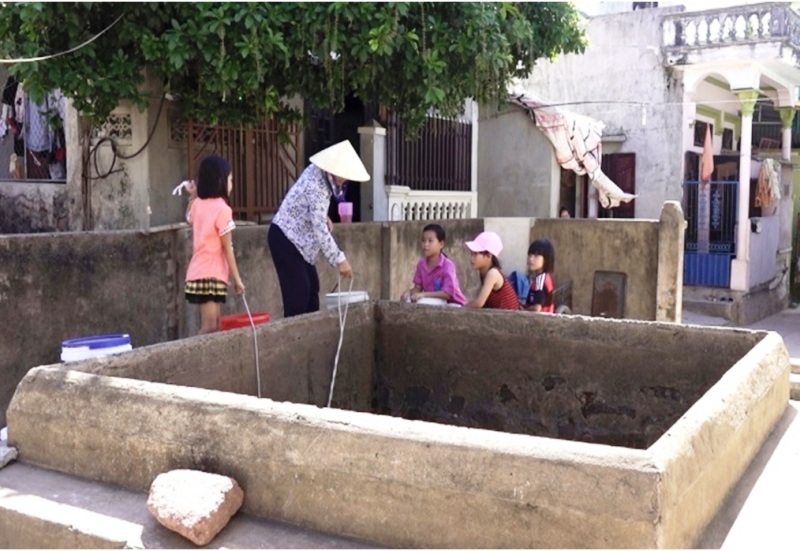 Thanh Hóa: Phát hiện giếng cổ mang dấu ấn văn hóa Chăm Pa - 4 Bao đời nay, những giếng cổ này vẫn được người dân sử dụng