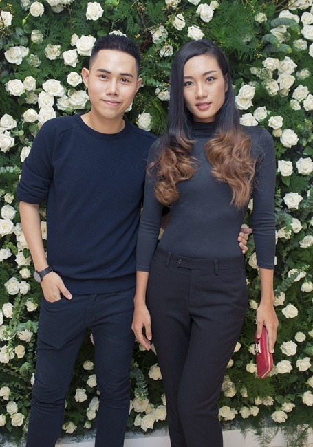 Lan Khuê, Diễm My 9X thanh lịch với tông màu trắng - 8 Nhã Trúc Next Top Model giản dị với cây đen đến chúc mừng chủ nhân của bữa tiệc.