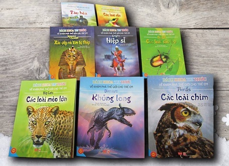 Bách khoa tri thức về khám phá thế giới cho trẻ em - 1 Mỗi tập là một chủ đề riêng biệt về tri thức của nhân loại