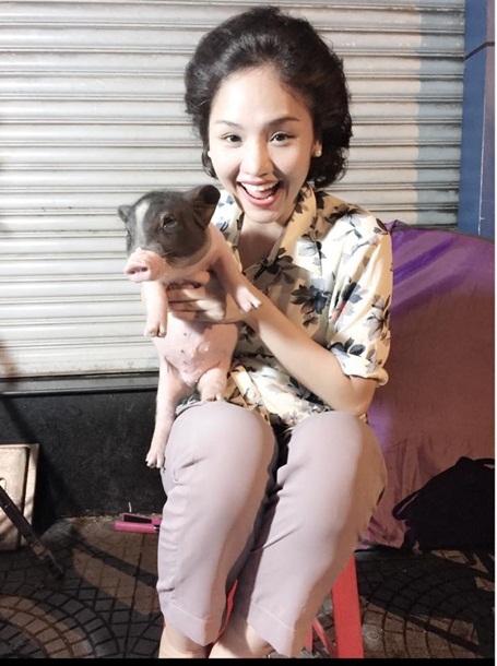 Miu Lê: Từ tuổi thơ khốn khó đến hiện tượng phòng vé - 3 Tạo hình của Miu Lê trong Em là bà nội của anh.
