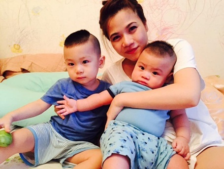 Nữ ca sỹ chào kết Táo Quân 2016: Tết là dành cho gia đình - 4 Tết này, Mỹ Dung dành trọn thời gian bên các con.