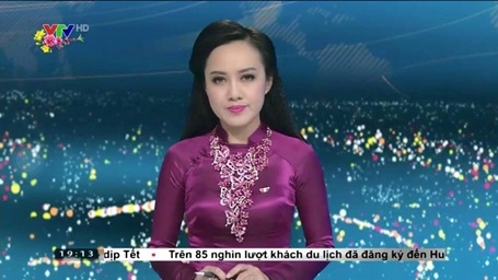 Điểm danh “người của công chúng” tuổi Thân - 2 BTV Hoài Anh dẫn Bản tin thời sự 19h trước thềm giao thừa.