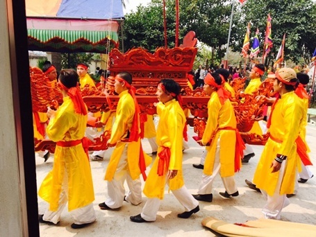 Hình ảnh tại Lễ hội truyền thống làng Trạch Xá.