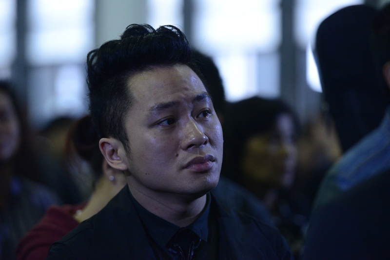 Tùng Dương đến tiễn đưa người nhạc sĩ mà anh vô cùng kính trọng.