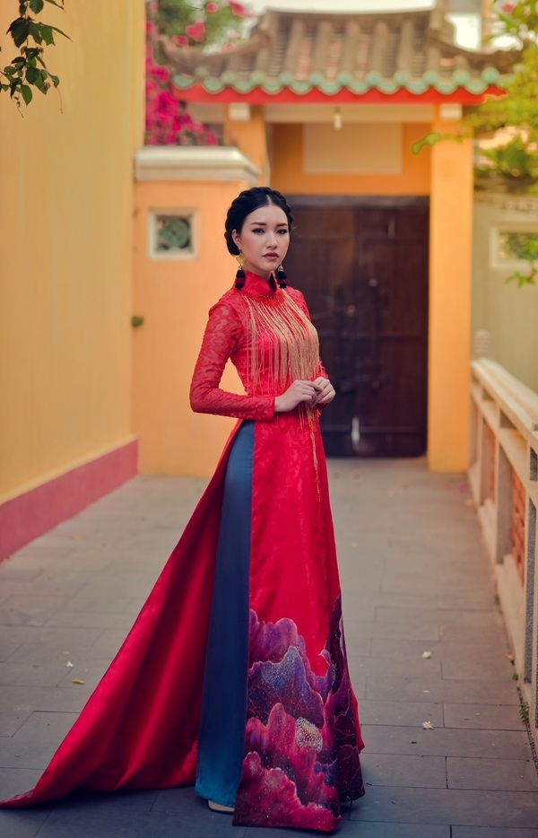 Hoa khôi Du lịch Huế 2016 làm nàng thơ với áo dài thướt tha - 11 Hoa khôi Du lịch Huế 2016 làm nàng thơ với áo dài thướt tha - 11