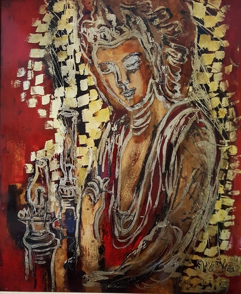 20 đại sứ dự triển lãm của nữ họa sĩ tặng tranh Tổng thống Obama - 5