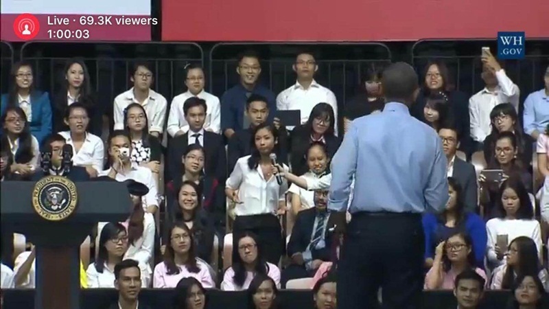 Màn đọc rap ấn tượng của Suboi đã được nhắc đến rất nhiều nhưng điều mà PV ấn tượng hơn cả lại chính là thái độ cầu thị và tâm thế chủ động, nắm bắt cơ hội của cô rapper trẻ. “Suboi đã giơ tay xin hỏi rất nhiều trước đó nhưng không được chọn. Suboi buộc phải đứng lên để xin phát biểu và rất bất ngờ, hạnh phúc khi ông Obama đã cho Suboi được nói lên tiếng nói của mình”, đó là cách rapper Suboi có được những thời khắc lịch sử trong cuộc đời mình.