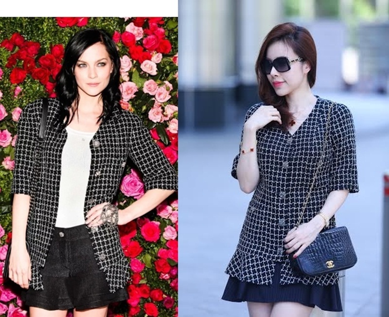 Fashionnista Việt liên tục đụng hàng hiệu loạt sao quốc tế đình đám - 5 Fashionnista Hoàng Dung tạo được dấu ấn sắc nét của Chanel, cô thể hiện mình ở cách phối khác, thanh lịch và hiện đại.