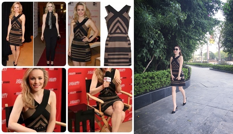 Fashionnista Việt liên tục đụng hàng hiệu loạt sao quốc tế đình đám - 7 Màn đụng hàng giữa diễn viên gạo cội người Canada và “tay chơi hàng hiệu” trứ danh khiến nhiều người đặt ra so sánh. Tuy cùng là trang phục Lanvin nhưng mỗi người lại chọn cho mình một phong cách thể hiện.