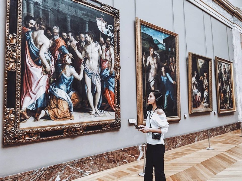 Kỳ Duyên công khai tựa vai, nắm tay bạn trai trong ngày mưa Paris - 10 Kỳ Duyên công khai tựa vai, nắm tay bạn trai trong ngày mưa Paris - 10