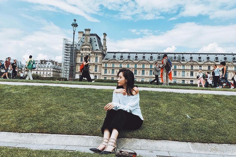 Kỳ Duyên công khai tựa vai, nắm tay bạn trai trong ngày mưa Paris - 15 Kỳ Duyên công khai tựa vai, nắm tay bạn trai trong ngày mưa Paris - 15