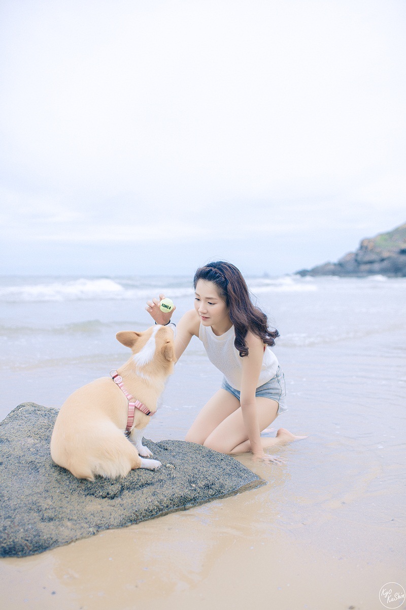 “Cô gái trà sữa” Việt đáng yêu trong bộ ảnh mới cùng thú cưng - 3 “Cô gái trà sữa” Việt đáng yêu trong bộ ảnh mới cùng thú cưng - 3