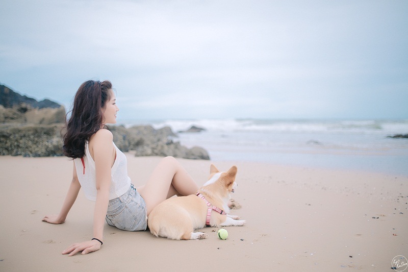 “Cô gái trà sữa” Việt đáng yêu trong bộ ảnh mới cùng thú cưng - 14 “Cô gái trà sữa” Việt đáng yêu trong bộ ảnh mới cùng thú cưng - 14