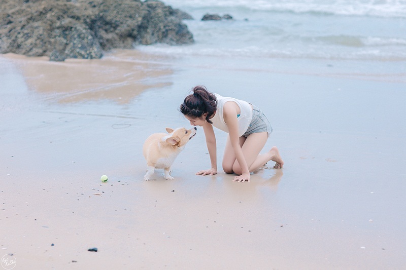 “Cô gái trà sữa” Việt đáng yêu trong bộ ảnh mới cùng thú cưng - 13 “Cô gái trà sữa” Việt đáng yêu trong bộ ảnh mới cùng thú cưng - 13