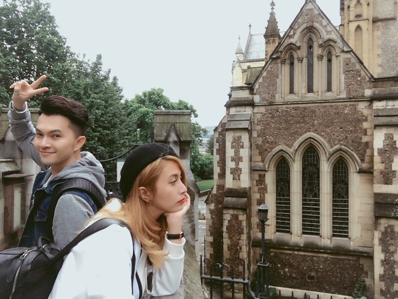 Nam Cường để vợ mới cưới ở nhà, du hí Anh cùng “tình cũ” Việt My - 15