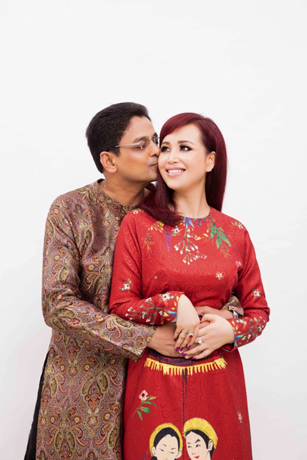 Hạnh phúc viên mãn của những Hoa hậu Việt kín tiếng chuyện đời tư - 5 Vợ chồng Hoa hậu Diệu Hoa.