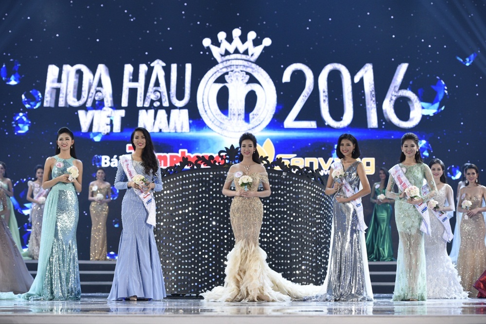 Top 5 Hoa hậu Việt Nam 2016.