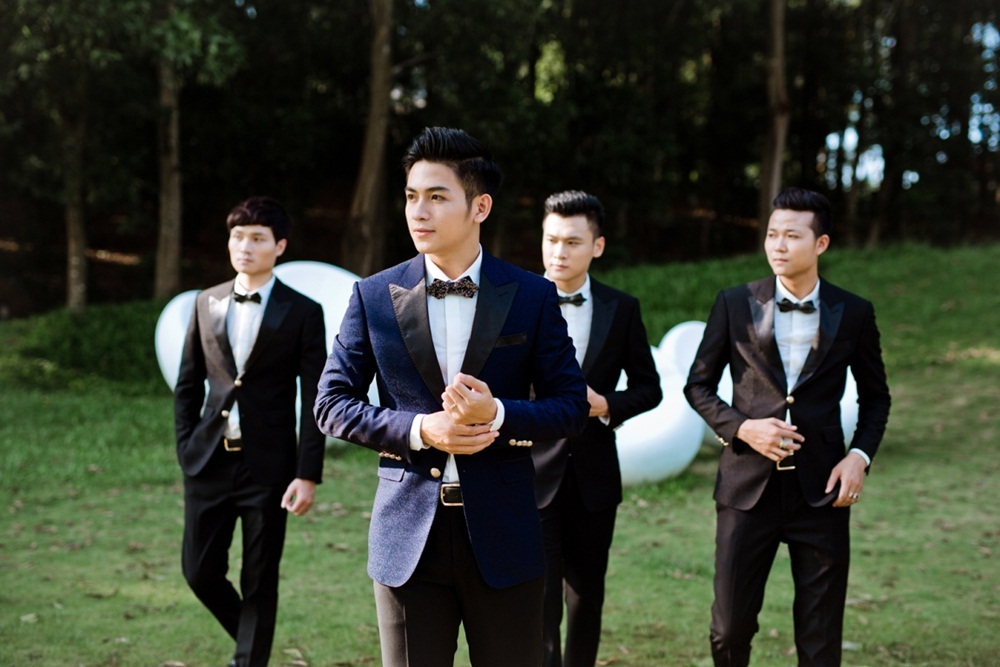 "Hot boy phát thanh viên" hóa thân cực ngọt trong bộ ảnh cưới - 2 "Hot boy phát thanh viên" hóa thân cực ngọt trong bộ ảnh cưới - 2