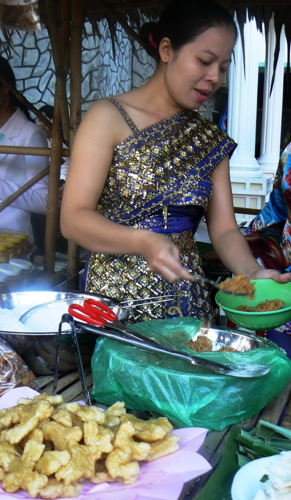 Trong những dịp lễ, tết quan trọng, ngườ dân Khmer hay làm món bánh gừng để thiết đãi khách