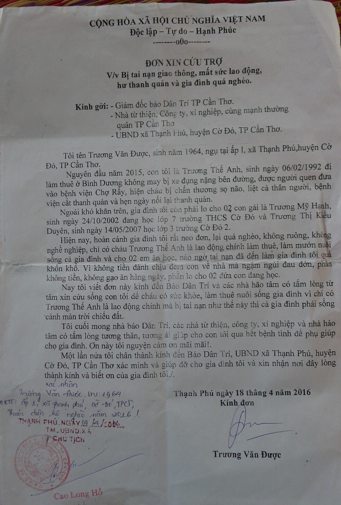 Vợ bỏ đi biệt tích, cha khốn khổ nuôi 3 đứa con trong nghèo khó - 6
Theo chính quyền địa phương, gia đình ông Được là một hộ khó khăn nhất