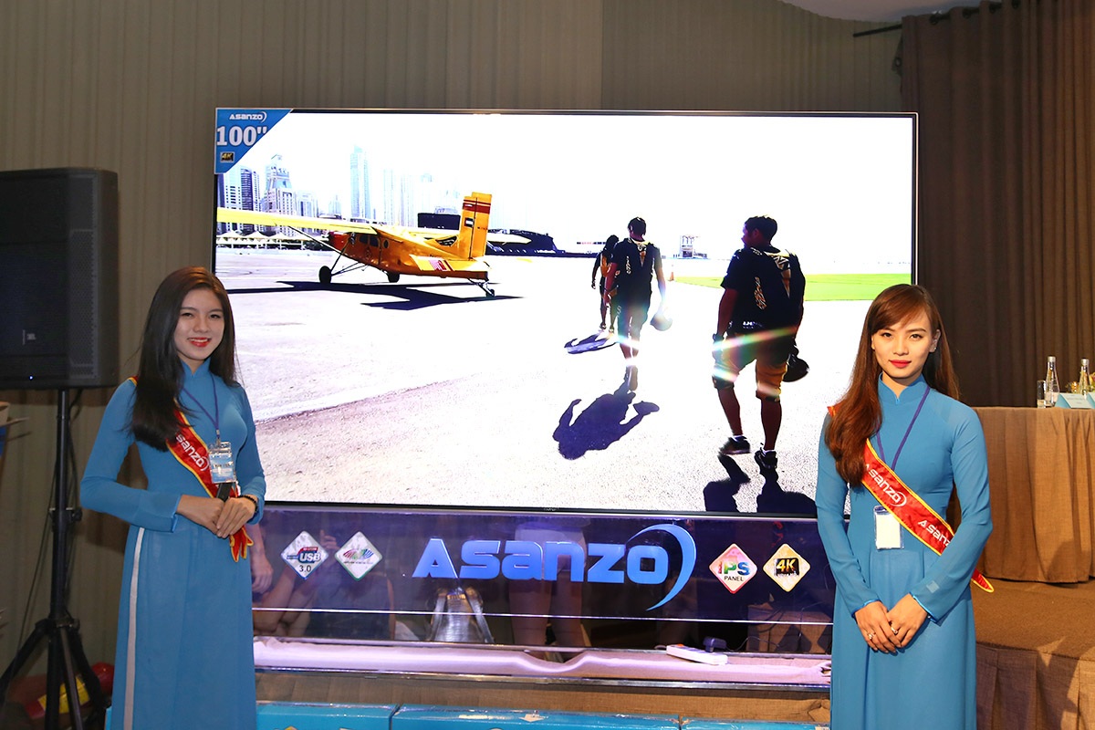 Mẫu Asanzo 100S1 - màn hình 100 inch
