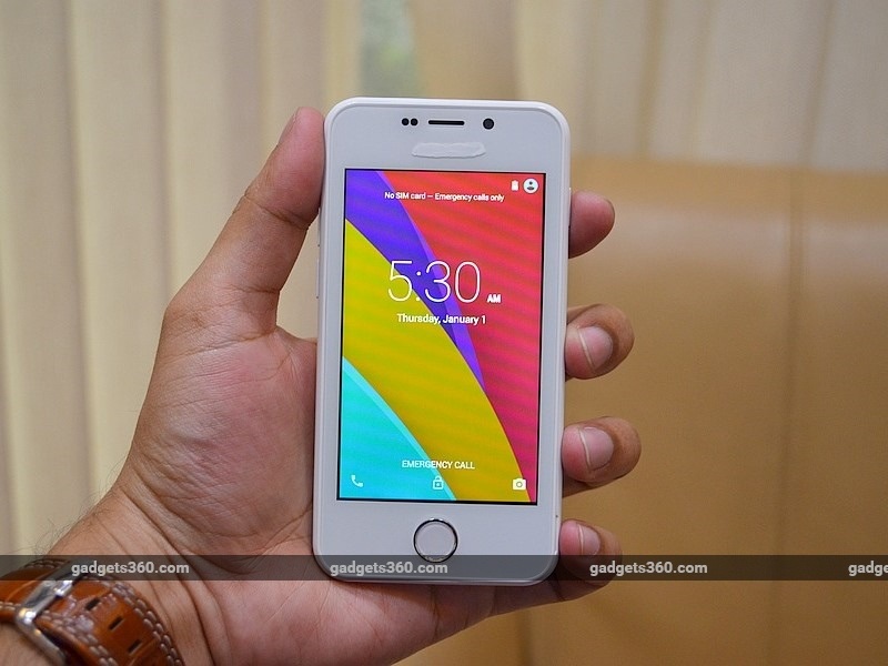 "Đập hộp" smartphone rẻ nhất thế giới giá 80.000 đồng - 8 Máy khởi chạy Android 5.1