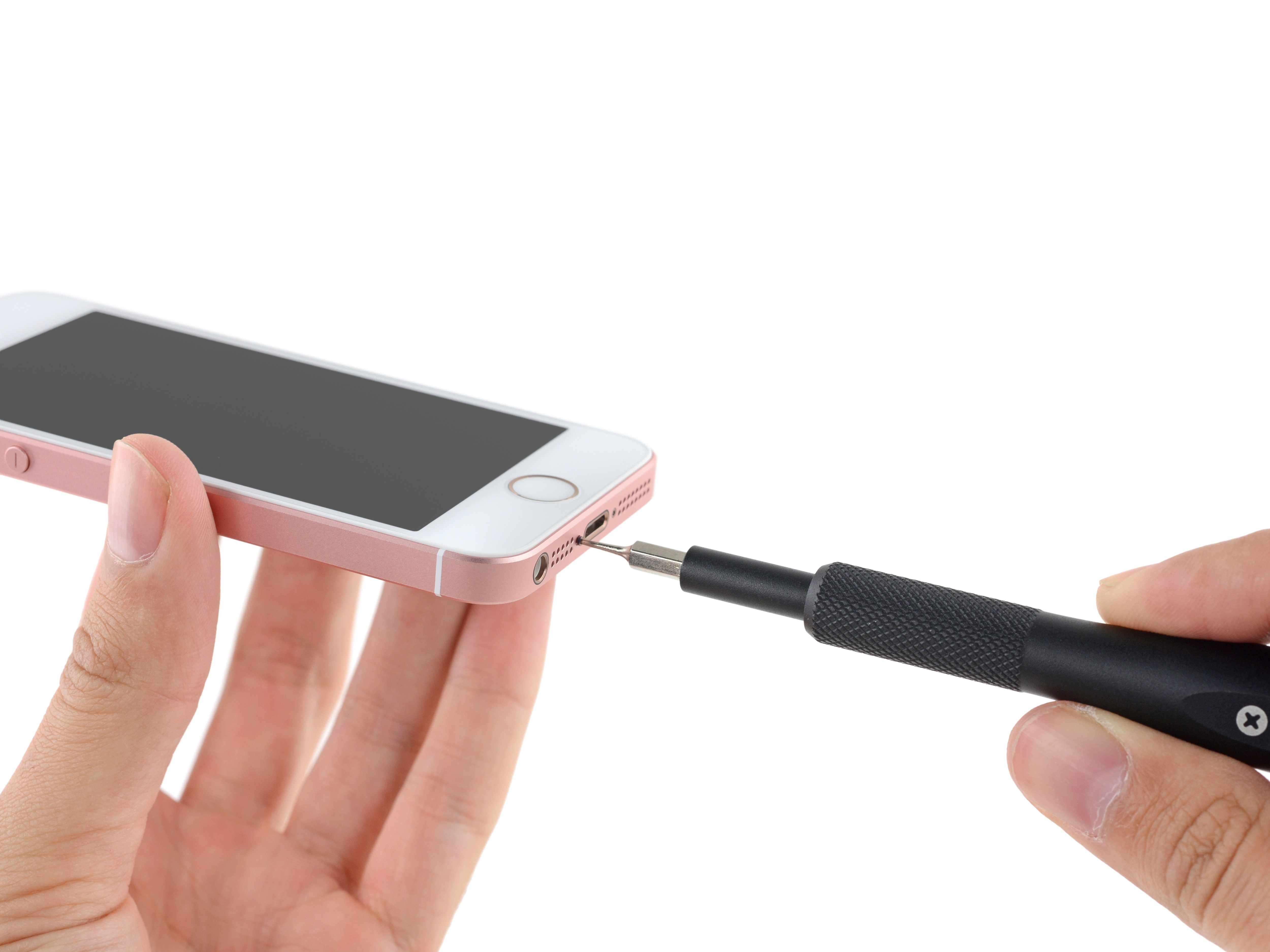 "Mổ xẻ" khám phá bên trong iPhone SE - 4 Tiến hành tháo máy