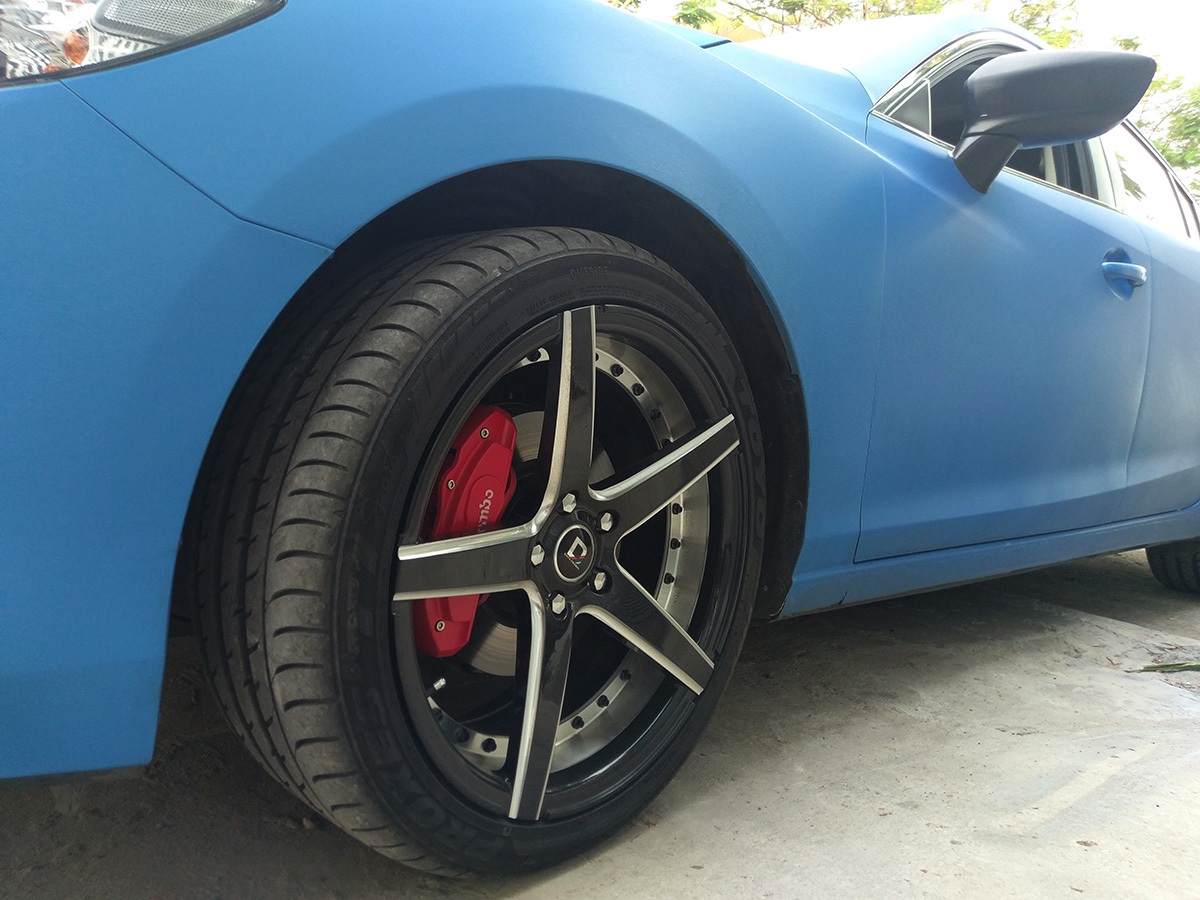 Ngắm chiếc Mazda6 "độ" màu xanh dương lạ mắt ở TPHCM - 4 Ngắm chiếc Mazda6 "độ" màu xanh dương lạ mắt ở TPHCM - 4