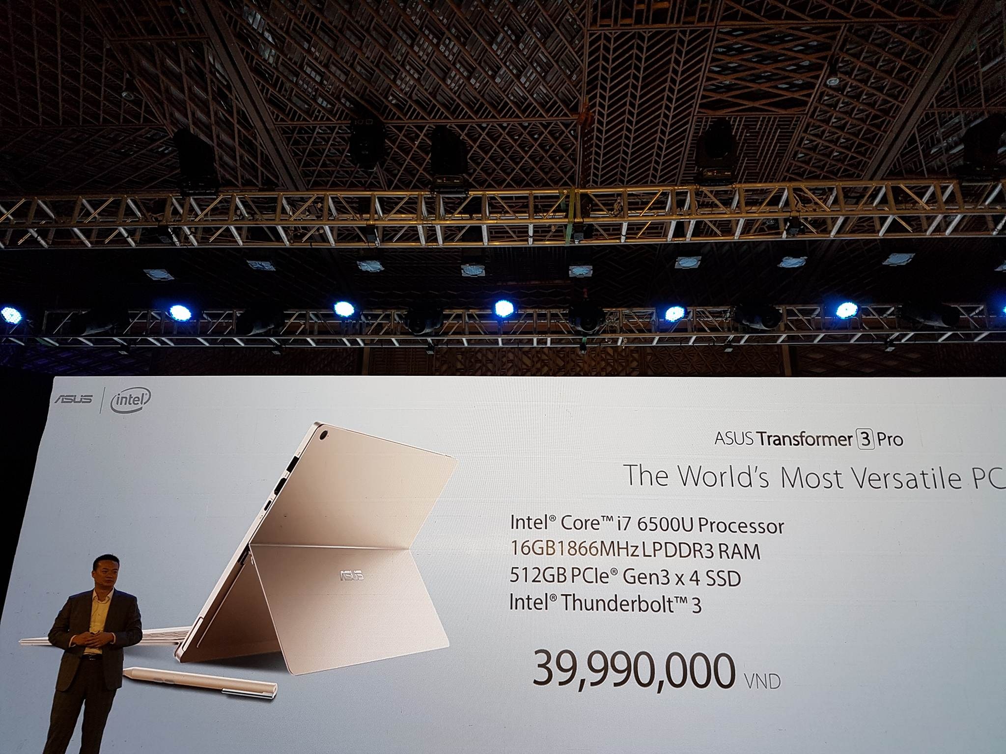 Laptop Asus ZenBook 3 có giá 45 triệu đồng tại Việt Nam - 2 Giá bán Transformer 3 Pro