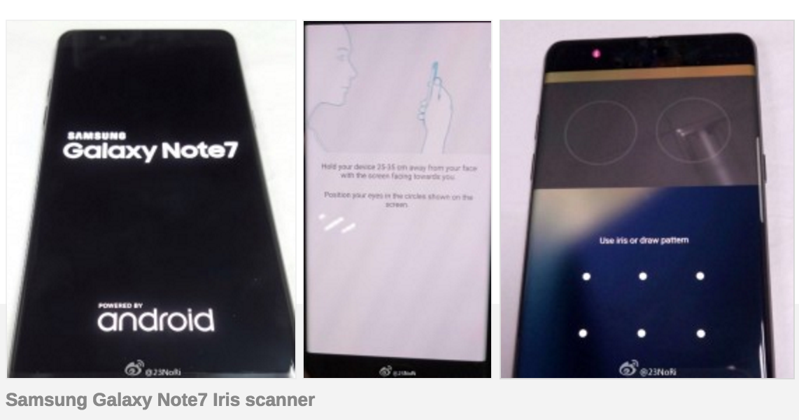 Galaxy Note7 sẽ tích hợp cảm biến mống mắt? - 1 Galaxy Note7 sẽ tích hợp cảm biến mống mắt? - 1