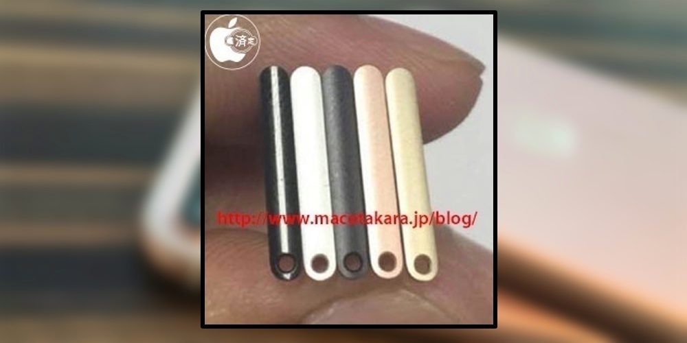 iPhone 7 sẽ chống nước và dùng chip A10 hoàn toàn mới - 1
5 màu sắc được cho là sẽ có trên iPhone 7
