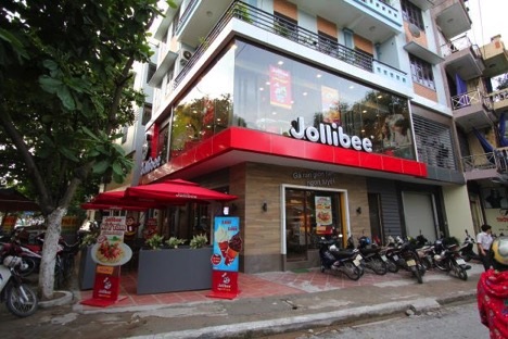 Jollibee chính thức nhượng quyền thương hiệu tại Việt Nam - 2 Một trong những cửa hàng điển hình theo thiết kế của Jollibee