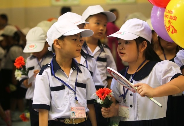 Dành “đất” đón học trò lớp 1 trong lễ khai giảng - 6 Dành “đất” đón học trò lớp 1 trong lễ khai giảng - 6