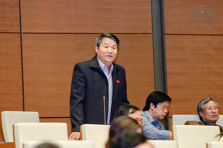 Hàng ô nhiễm, rẻ tiền “vô số kể” vì không có hàng rào kỹ thuật - 1 Đại biểu Nguyễn Văn Tiên (Tiền Giang) - Ảnh: Quochoi.vn