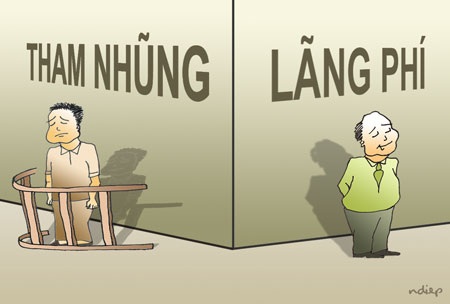 Lãng phí – có tính toán được bao nhiêu tỷ đồng? - 1 Căn bệnh lãng phí vẫn chưa được chữa trị đúng mức, mặc dù gây thiệt hại rất lớn cho nền kinh tế (Minh họa: Ngọc Diệp)