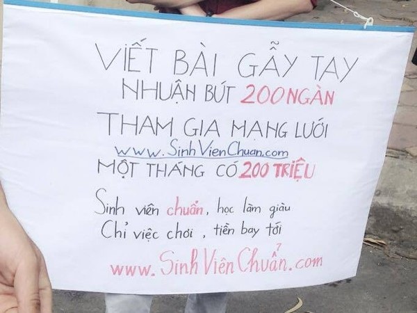 Làm giàu từ bán hàng đa cấp có dễ? - 2 Một lời mời gọi tham gia mạng lưới đa cấp gây xôn xao thời gian gần đây