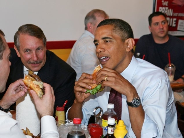 
Tổng thống Obama rất giản dị trong ăn uống nhưng ông cũng có những nguyên tắc nhất định

