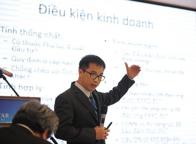 Ồ ạt soạn thảo Nghị định, không thèm đánh giá tác động - 1 Ông Đậu Anh Tuấn, Trưởng ban Pháp chế VCCI: DN không sợ điều kiện kinh doanh, DN chỉ sợ điều kiện kinh doanh không minh bạch